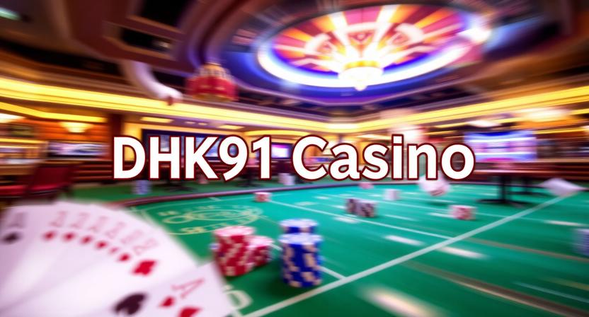 Live dealer streaming tables on DHK91 casino